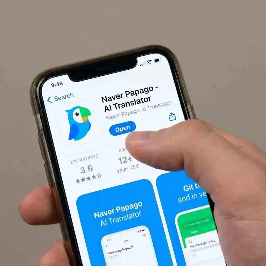 Downloading and opening Naver Papago prepares a korean to english image translator workflow, enabling users to scan menus and signs, translate Korean instantly, and navigate daily tasks with clear English guidance.