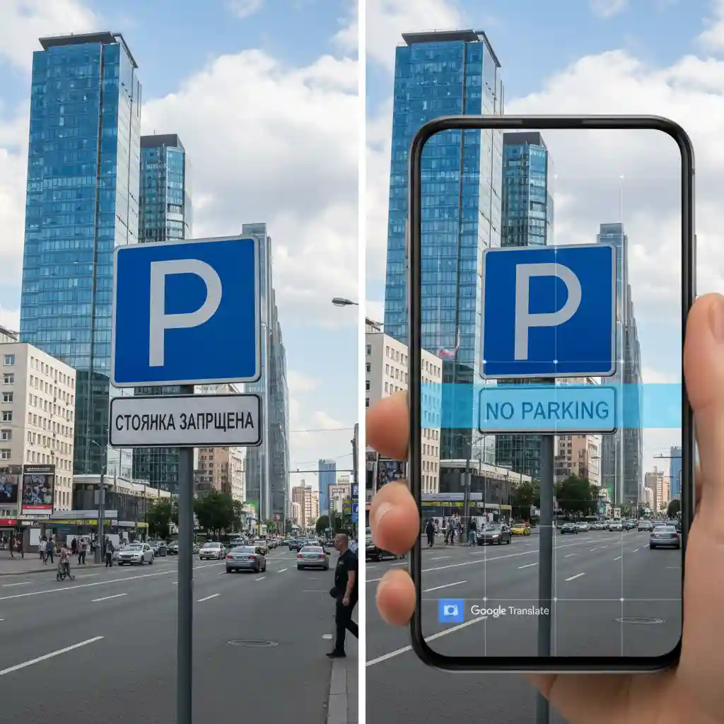 Google Lens real-time camera translation compared against dedicated ai translate images solutions, useful for travel scenarios yet limited for multi-page documents requiring contextual logic and batch workflows