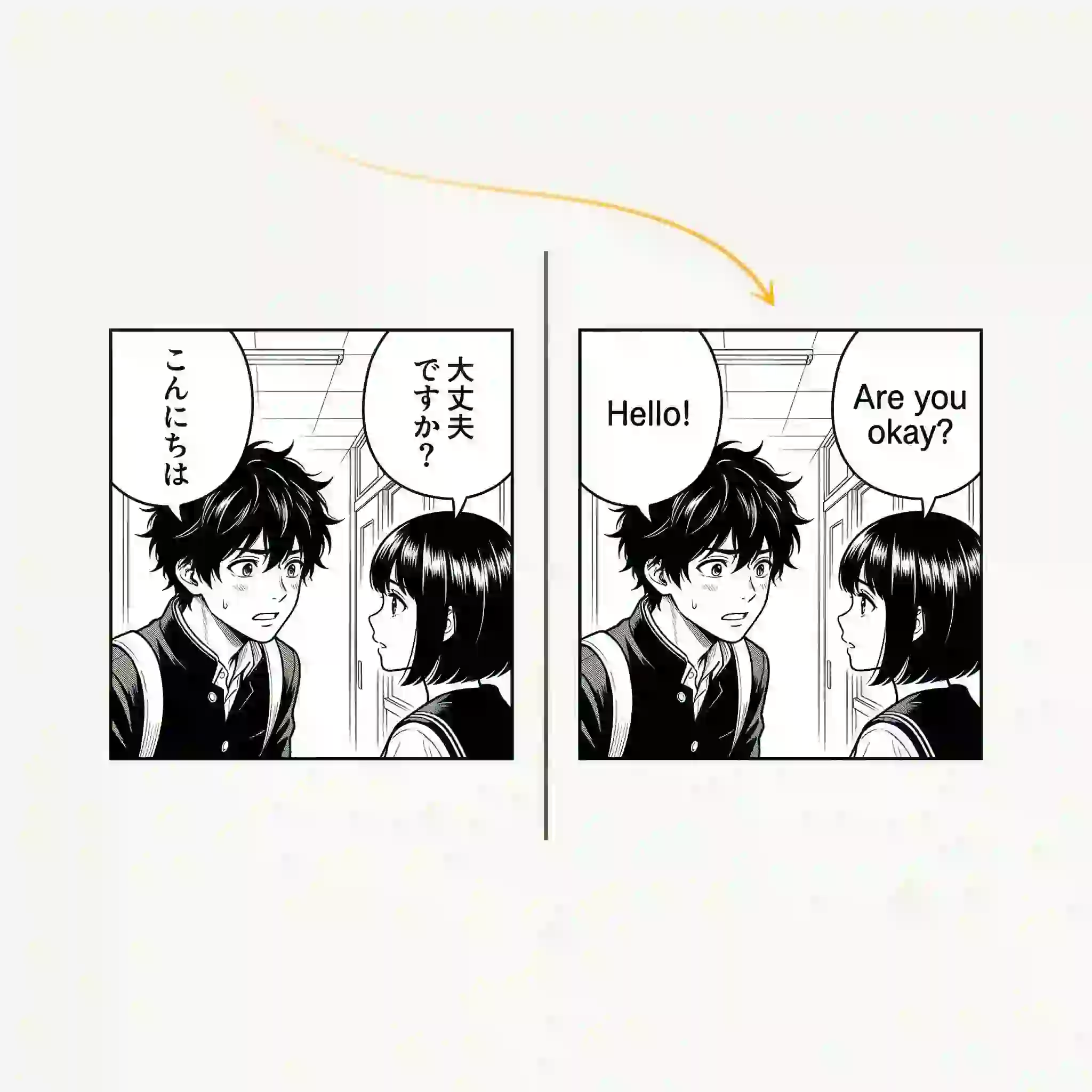 Preview card for the Manga Translate workflow.