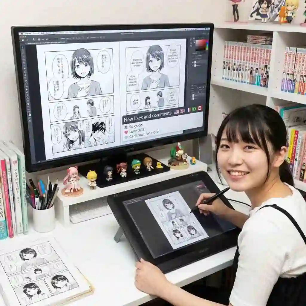 Empowering creators to reach a global audience with professional doujin translation services that accurately convey their original artistic intent and storytelling to international fans.