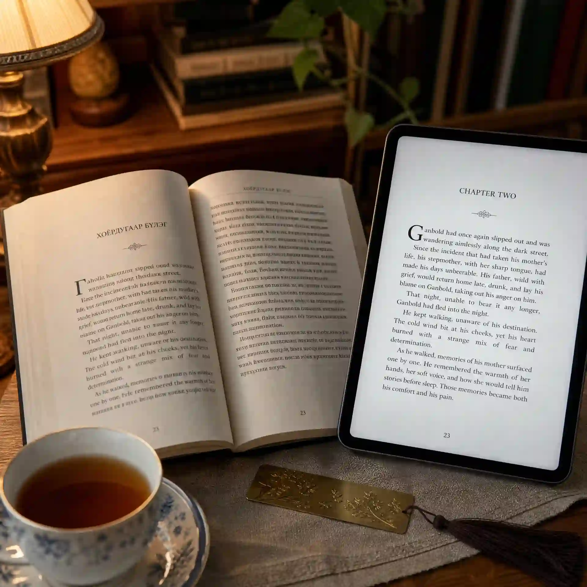 Google translate mongolian to english preserves literature and historic text formatting