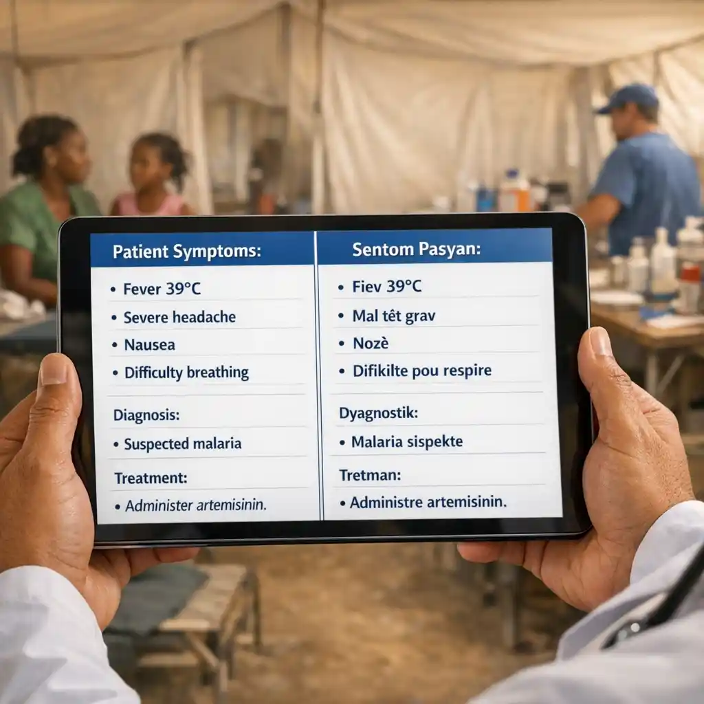 During international medical missions, this haitian creole translator app saves lives. It bridges critical communication gaps every day, allowing doctors to understand symptoms and provide immediate care without language barriers.