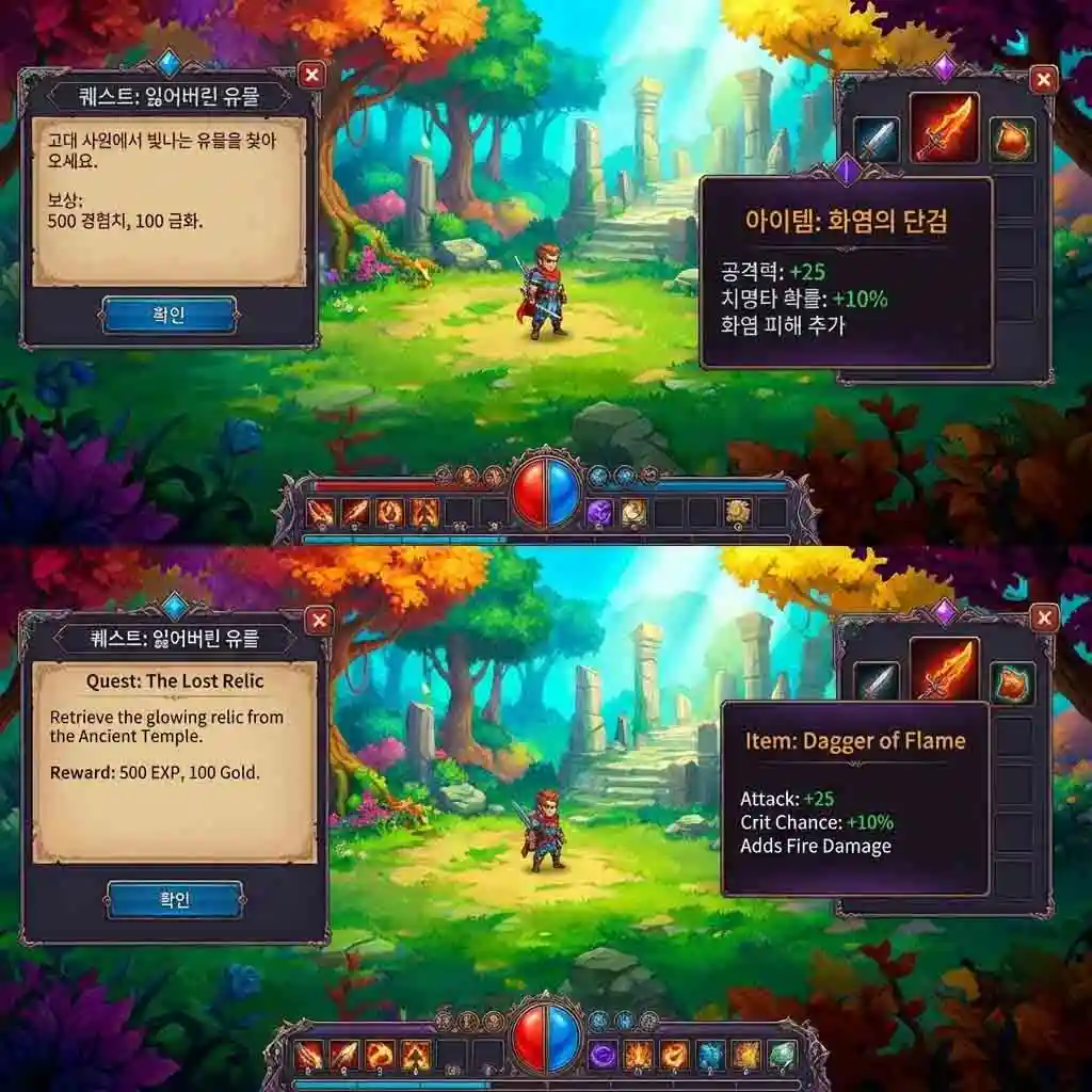 Gamers utilizing screen translation to master how to translate images of in-game text and mission objectives in foreign language RPGs and adventures.