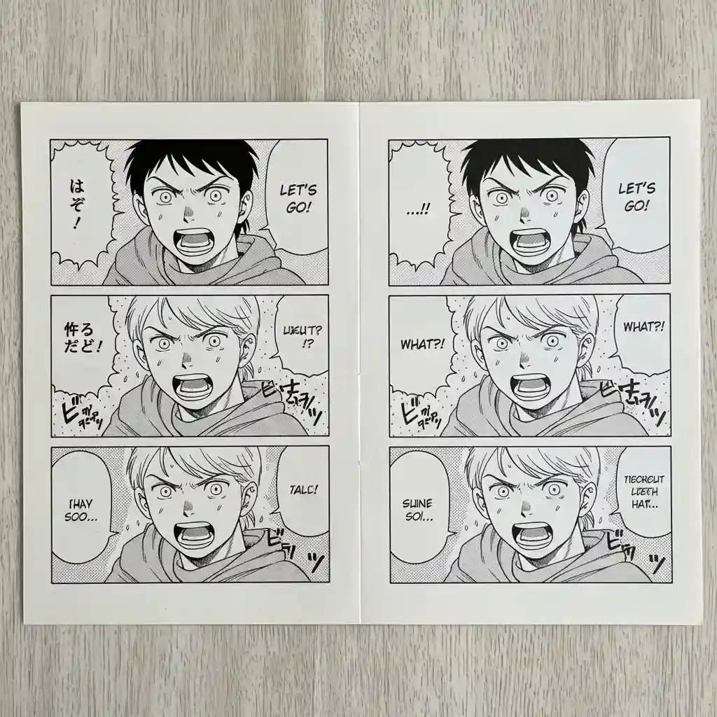 Preserve original formatting while you use our kanji translator image tool, maintaining speech bubbles and diagrams for a seamless reading experience.
