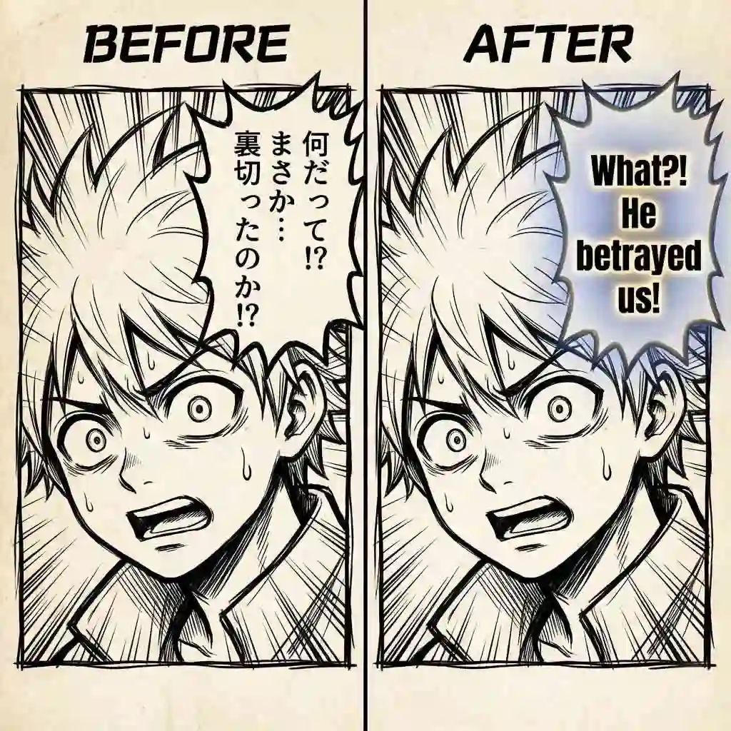 Manga fans can instantly use our kanji translator image tool to read raw comics, enjoying improved understanding of storylines without language barriers holding them back from their favorite series.