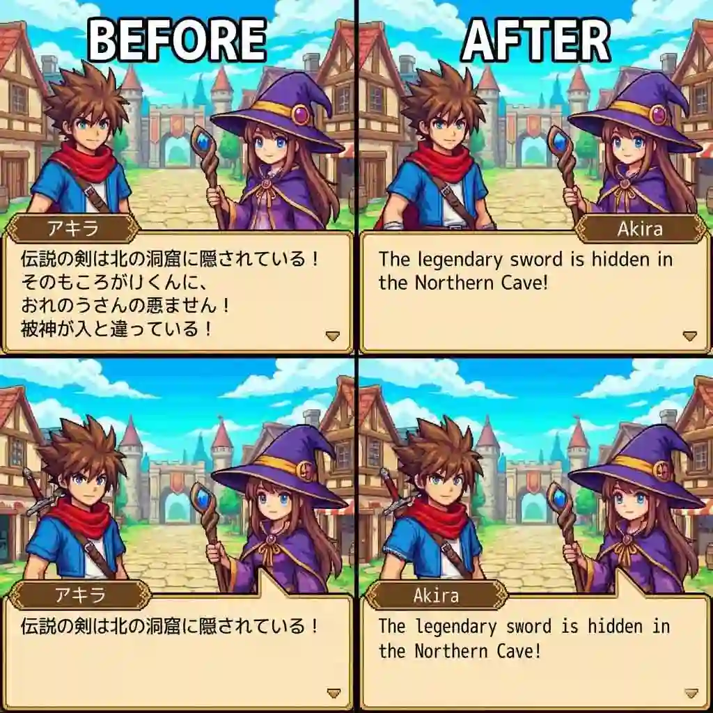 Gamers can rely on our kanji translator image solution for screenshots of in-game menus and dialogues, immersing themselves fully in Japanese games without getting stuck.