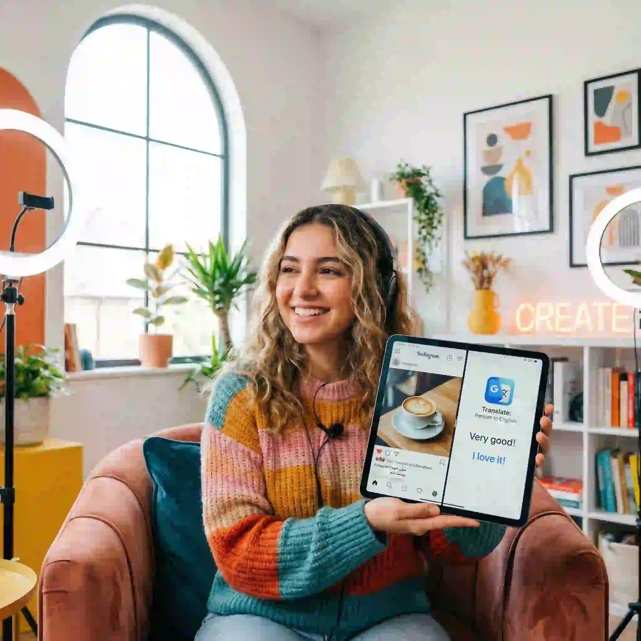 Stay connected with global trends by using our persian translator app to understand and engage with social media posts, comments, and memes from Farsi speakers.