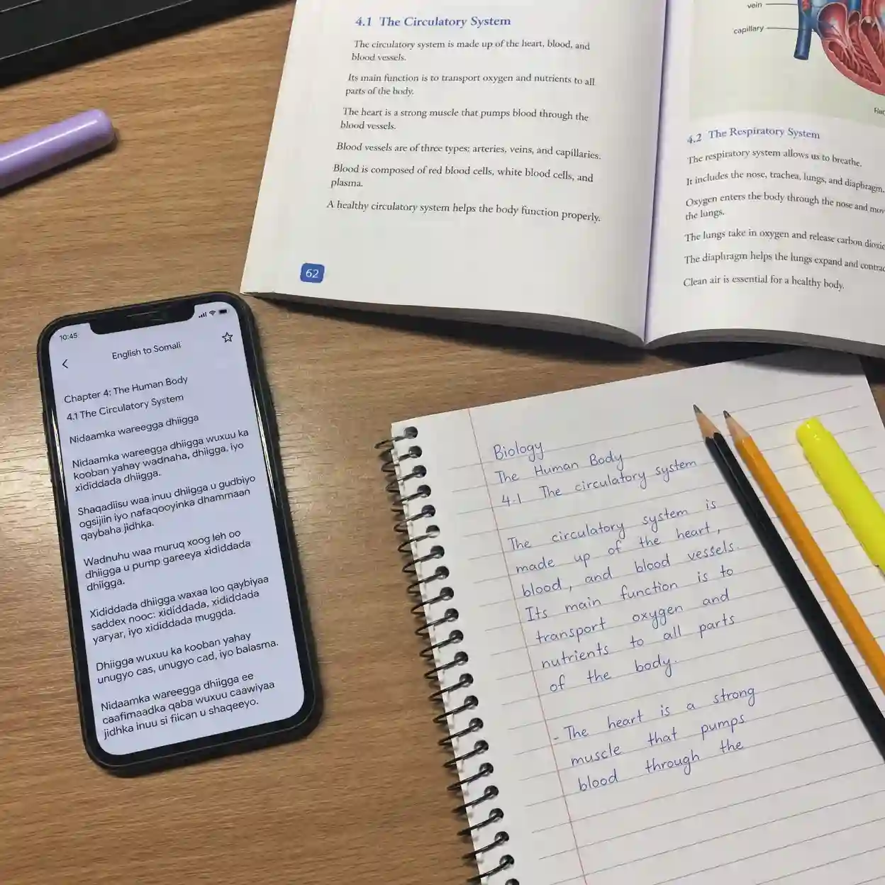 translate english to somali image study preview for notes textbooks and classroom whiteboard photos