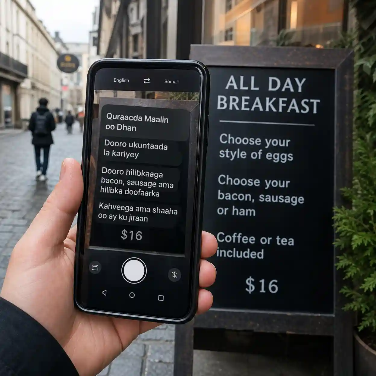 translate english to somali image travel preview for menus street signs and quick photo reading