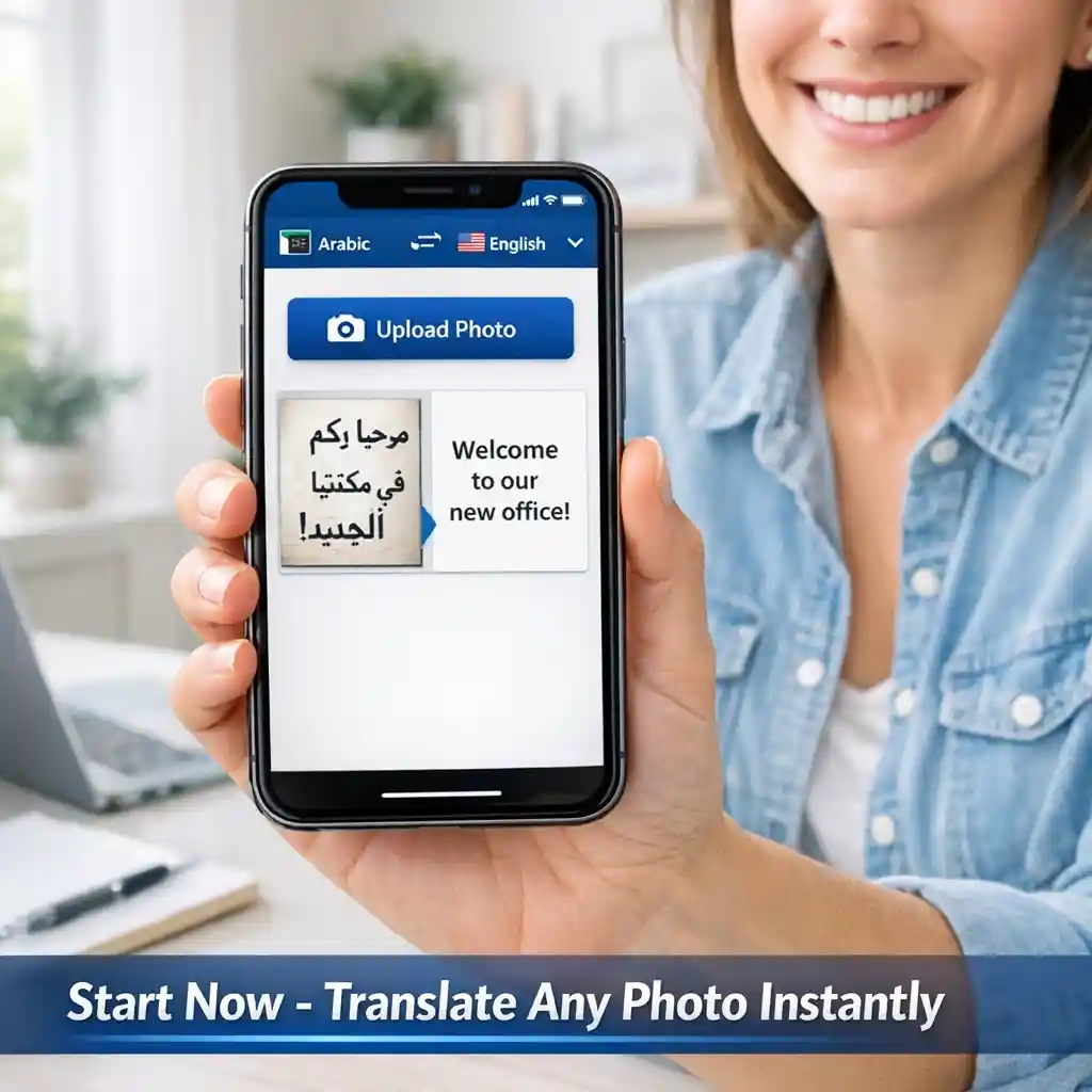 Start now and break down language barriers instantly using the best tool to translate photo from arabic to english easily, enjoying high quality results every time.