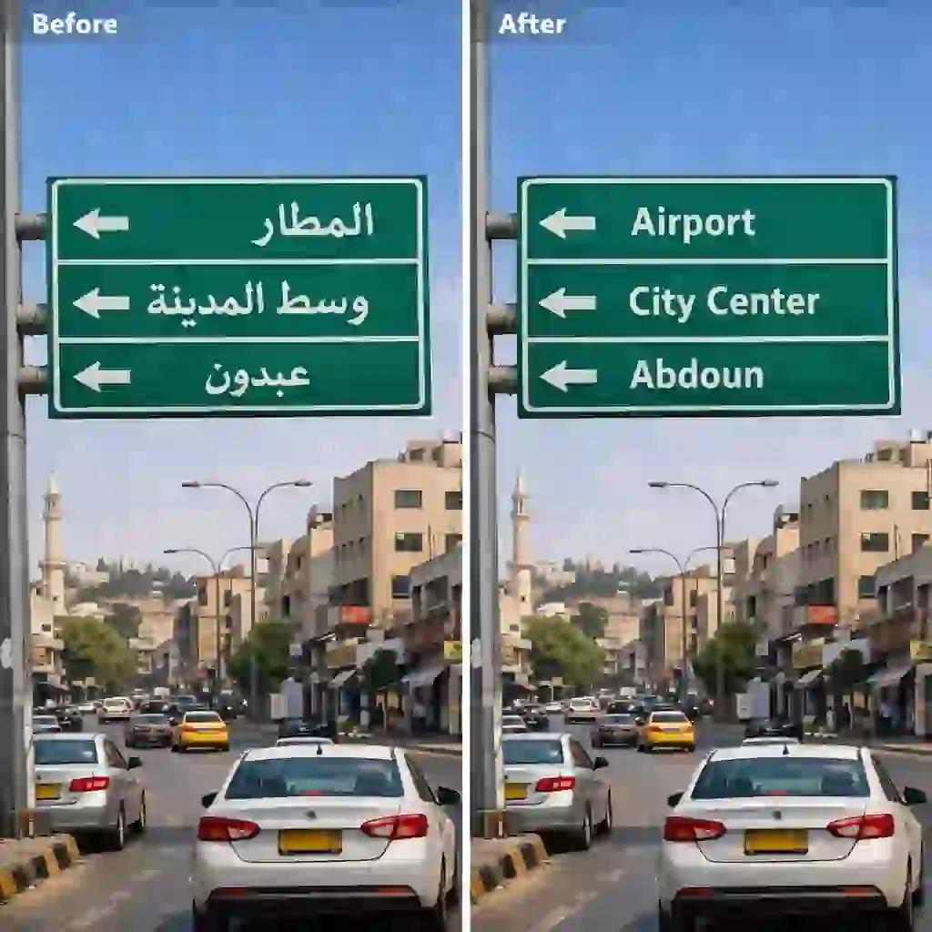 Traveling abroad can be confusing, but you can easily translate photo from arabic to english to read street signs and navigate new cities with confidence.