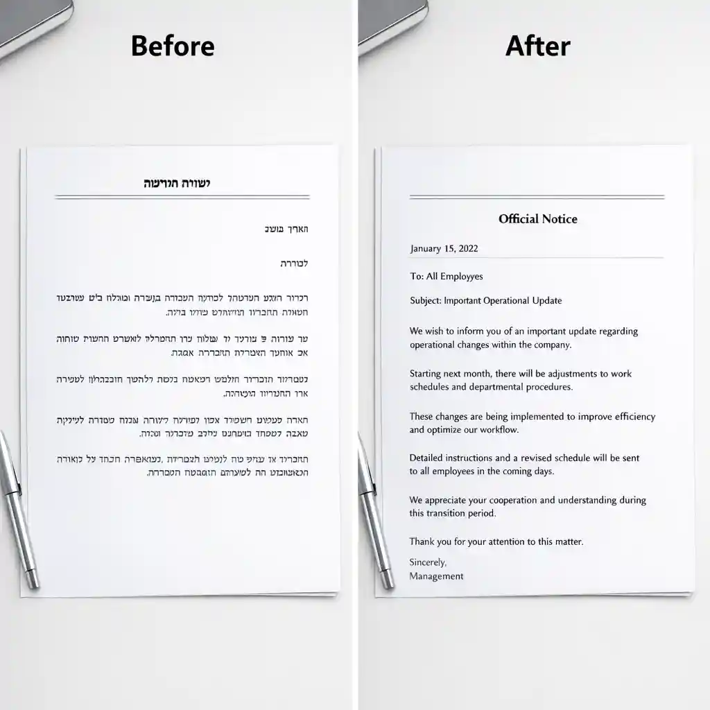 Expand your capabilities beyond a single language and manage global texts flawlessly with high speed when you translate photo from arabic to english.